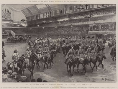 The Opening of the Royal Military Tournament at the Agricultural Hall, 22 May by G.S. Amato